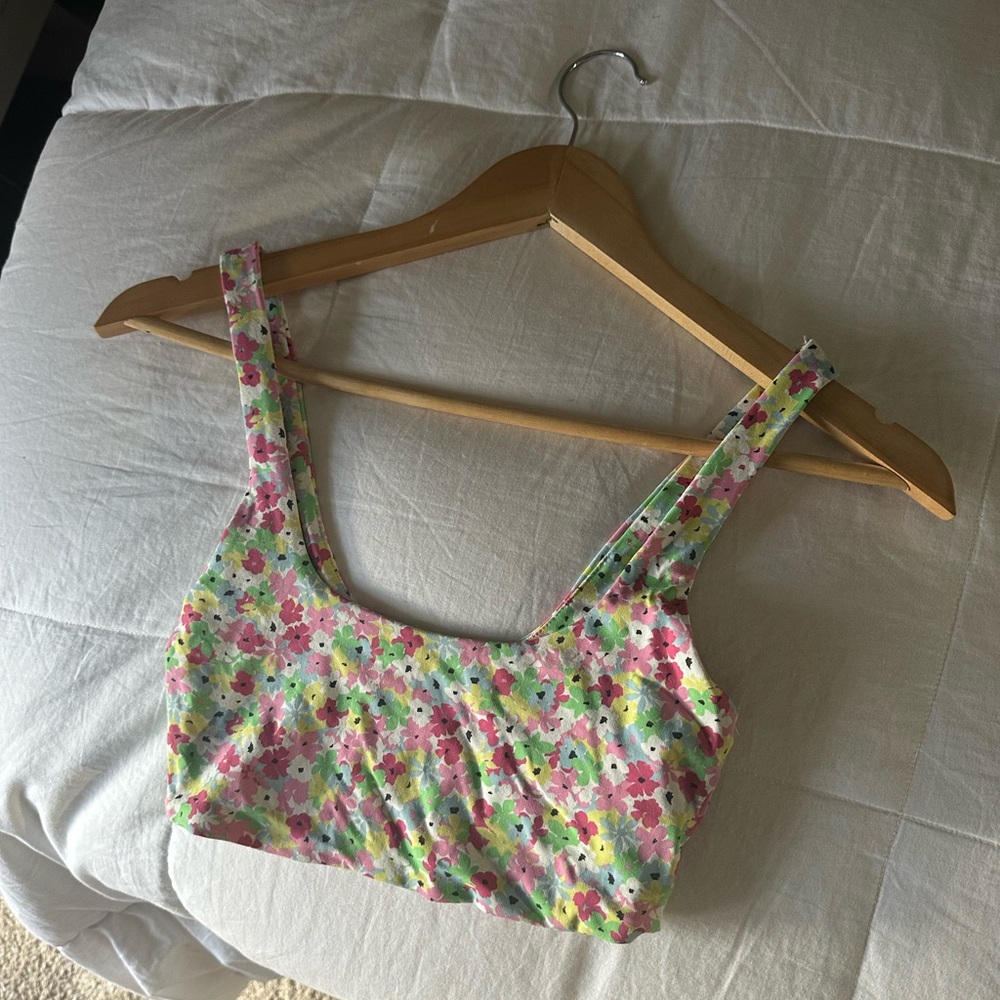 Zara Floral Crop Top